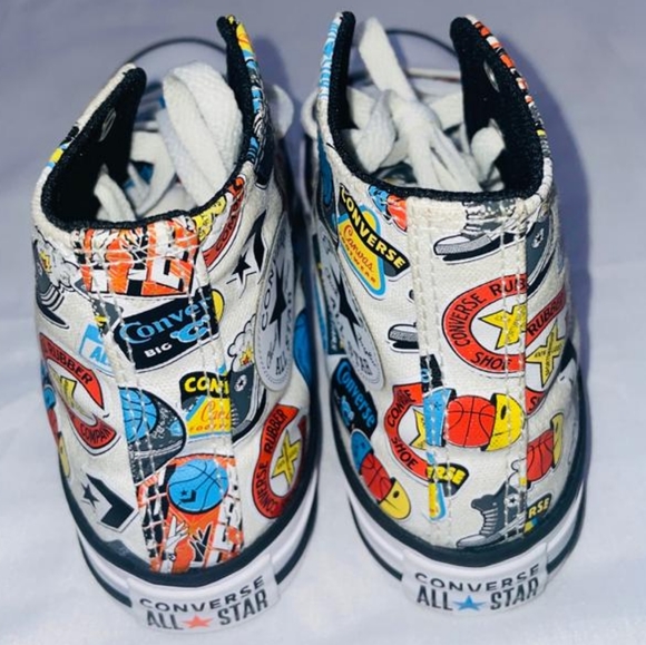 All star Converse boys jump ball junior sneakers size 13 - Picture 5 of 6